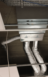 Daikin plenum and ducting