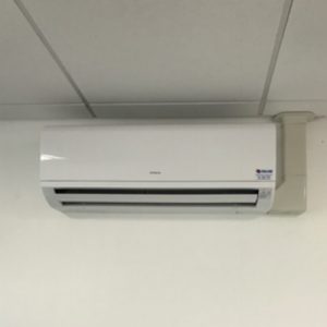Air conditioning unit on wall