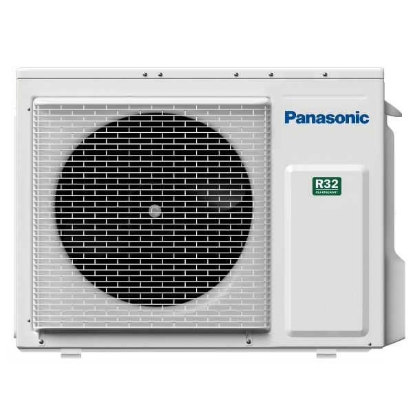 R32 Range Panasonic air conditioning unit with white background
