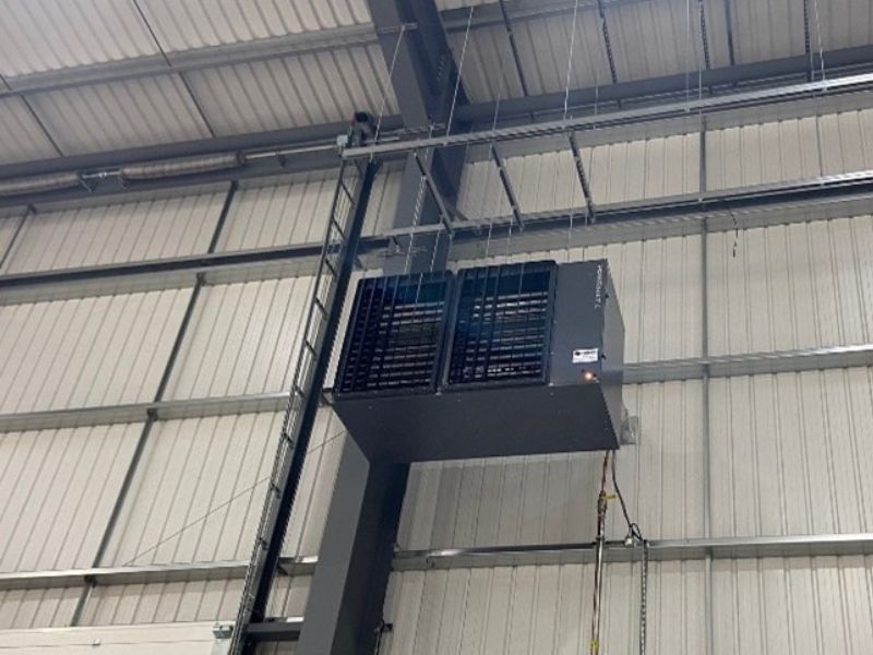 Air Conditioning Unit in Warehouse