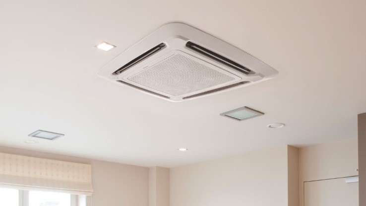 Ceiling integrated air ventilation system