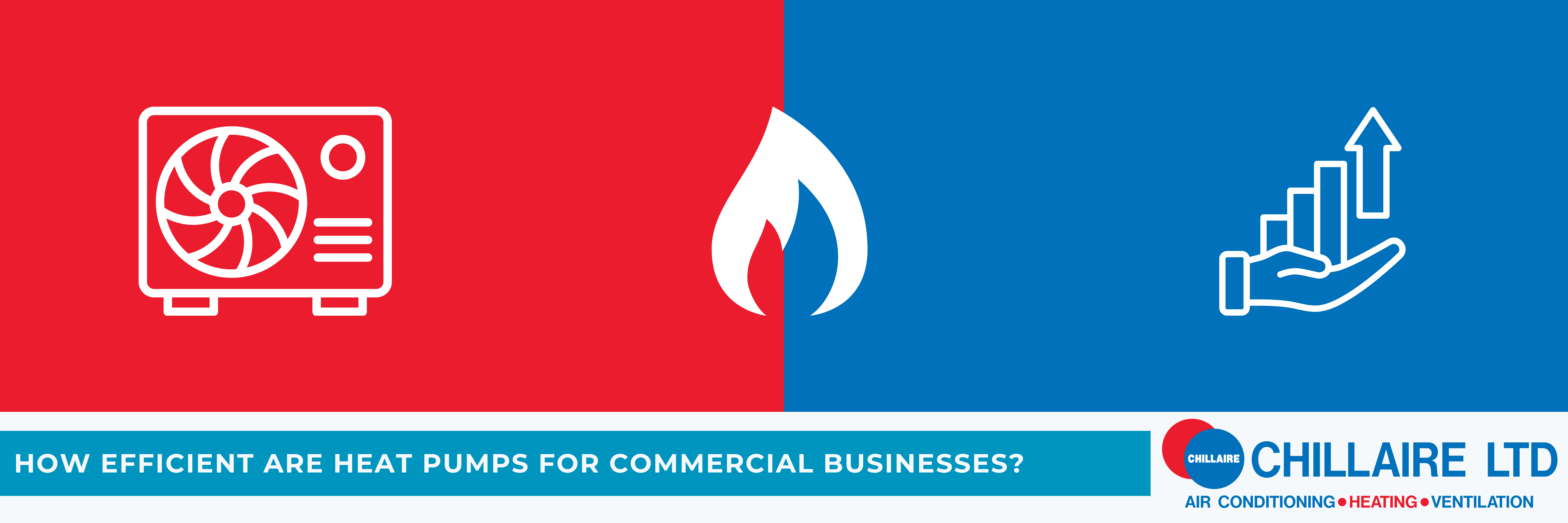 how effcient are heat pumps for commercial businesses infographic