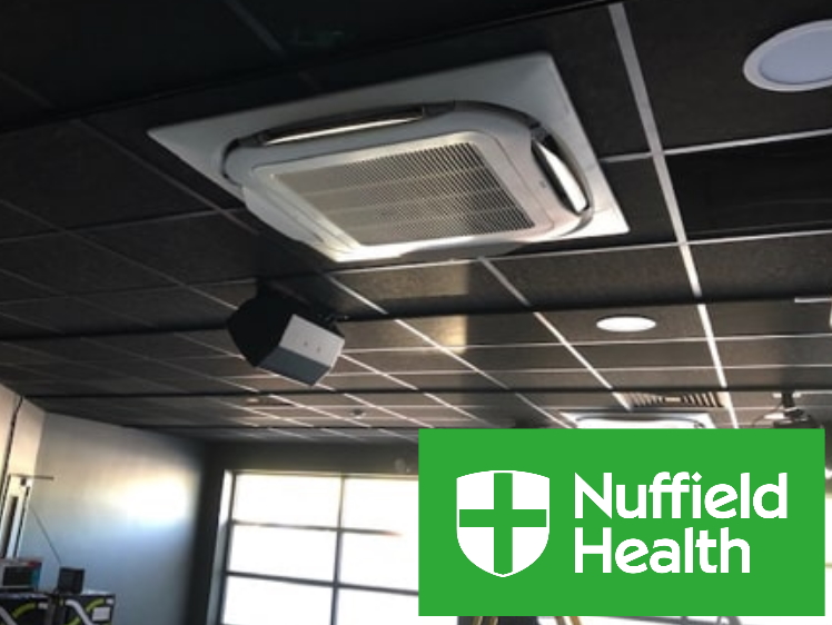 Gym Air Conditioning Install - Nuffield Health