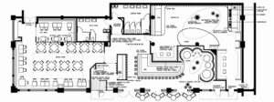 Interior design plan