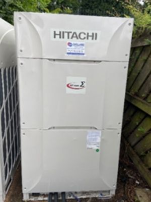 Large Hitachi system outdoors