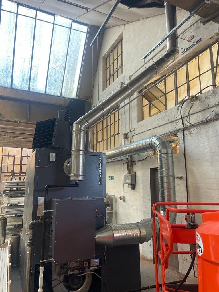 Powrmatic floor standing heater