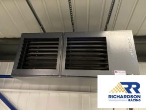 Air conditioning system on wall