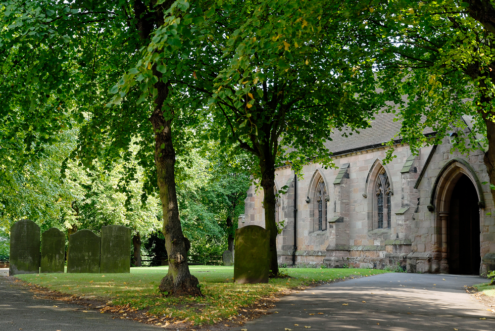 image of church in coleshill